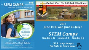 Summer Camps @ CWNC 2016