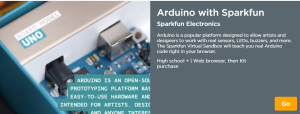 Hour of Code Spark Fun Arduino