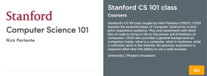 Hour of Code Stanford Computer Science 101